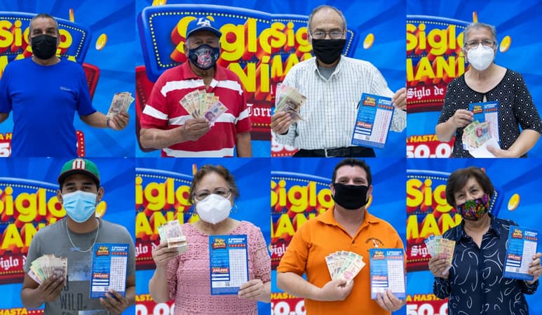 Ganadores de la semana 5 de Siglo Manía