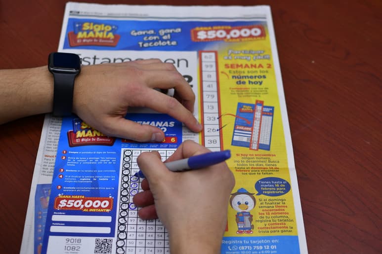 ¡Si eres ganador registra tu tarjetón hoy mismo!
