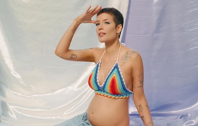 Seguridad. La cantante permanece viviendo la gestación desde casa. (INSTAGRAM)