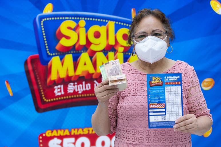 ¡Ella se llevó un doble billetón!