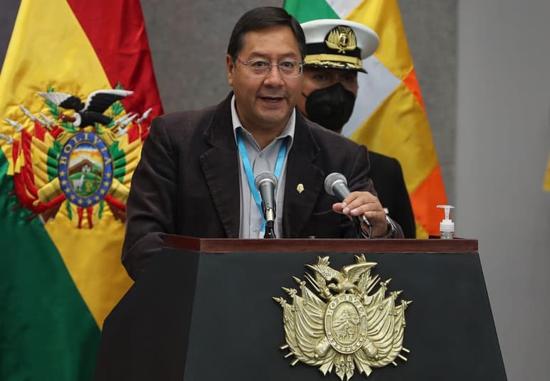 El presidente izquierdista Luis Arce no ha hecho comentarios sobre el caso Áñez y ha reducido sus apariciones públicas. (ARCHIVO)