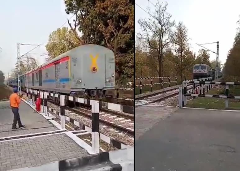 Incidentes de este tipo en la India son comunes, debido al deterioro de los trenes. (INTERNET)