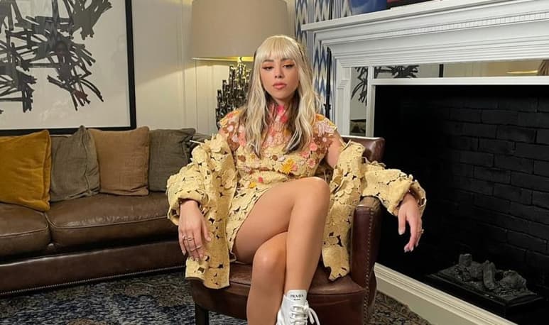 Danna Paola habló sobre algunos de sus proyectos en mente. (INSTAGRAM)