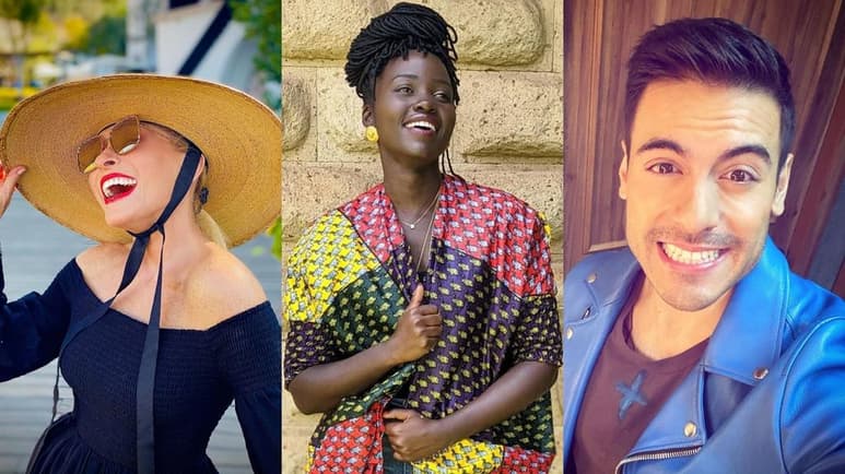 Revela. Si alguien se había preguntado qué música escucha la actriz Lupita Nyong'o la respuesta incluye a dos mexicanos: Carlos Rivera y Yuri. (ESPECIAL)