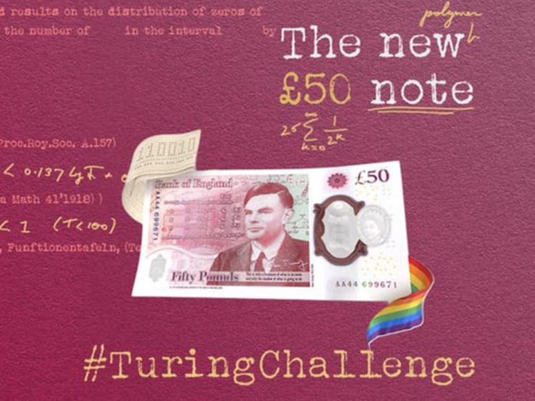 Aunque el diseño se presentó el jueves, el billete comenzará a circular el 23 de junio, el cumpleaños de Turing. (ESPECIAL)
