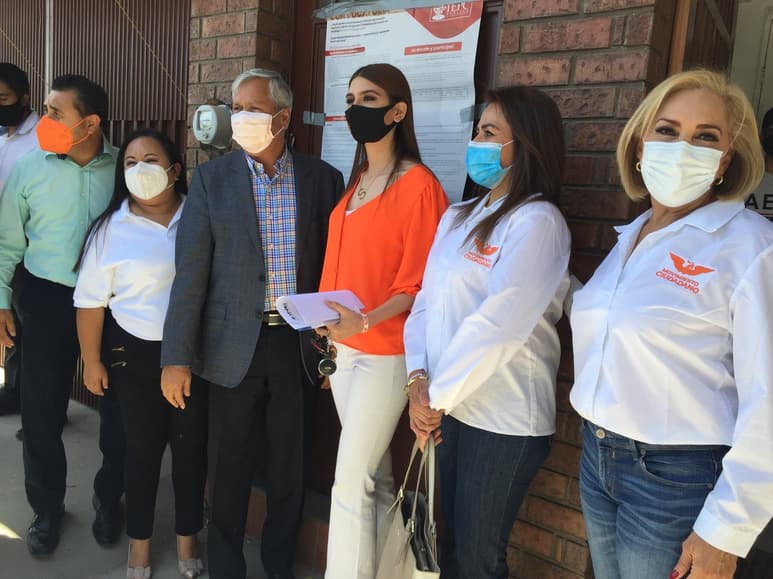 Ayer se registraron cuatro candidatas de Movimiento Ciudadano en GP a diputaciones.