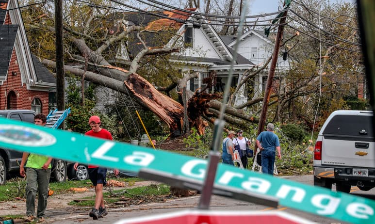 Alabama, con 17 tornados, fue el estado más afectado.