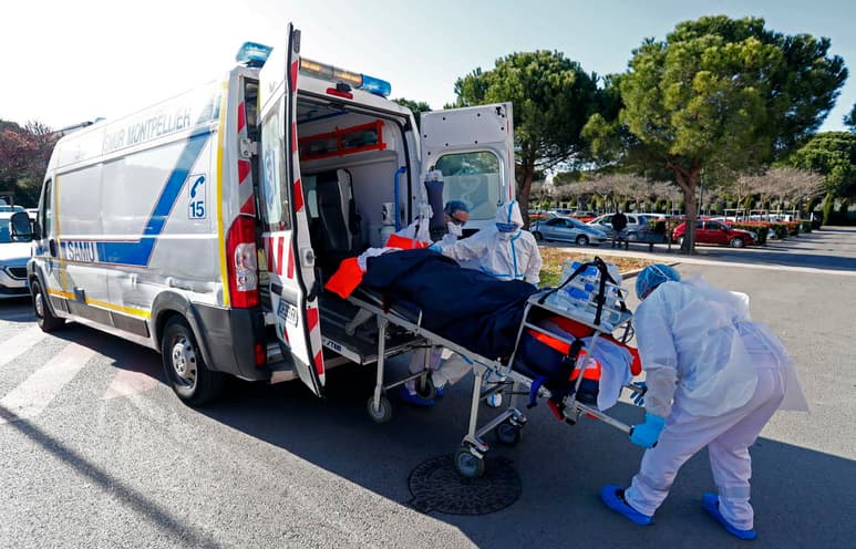 La presión de la pandemia sobre los hospitales franceses continuó agravándose este domingo, con nuevos incrementos de enfermos hospitalizados y en unidades de intensivos, según los últimos datos divulgados por la autoridades sanitarias. (ARCHIVO)