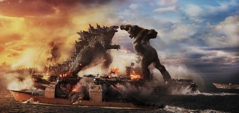 “Godzilla vs. Kong”, una de las pocas películas de gran presupuesto que osan estrenarse en época de COVID, se encamina a romper un nuevo récord de boletería durante la pandemia. No será el tipo de taquillazo que una megaproducción como esta normalmente lograría, pero los expertos prevén que recaudará al menos 250 millones de dólares. (AP)