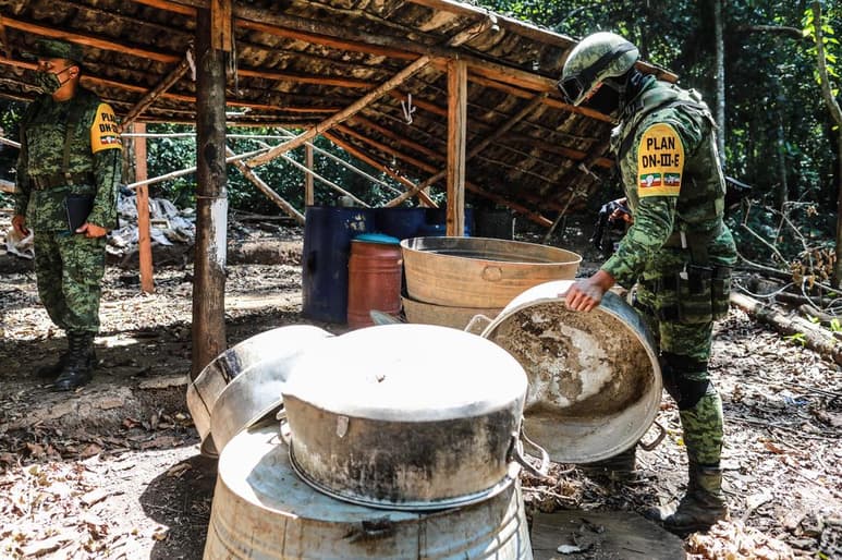 EUA ha destinado 3 mil mdd en la lucha antidrogas en México. (EFE)