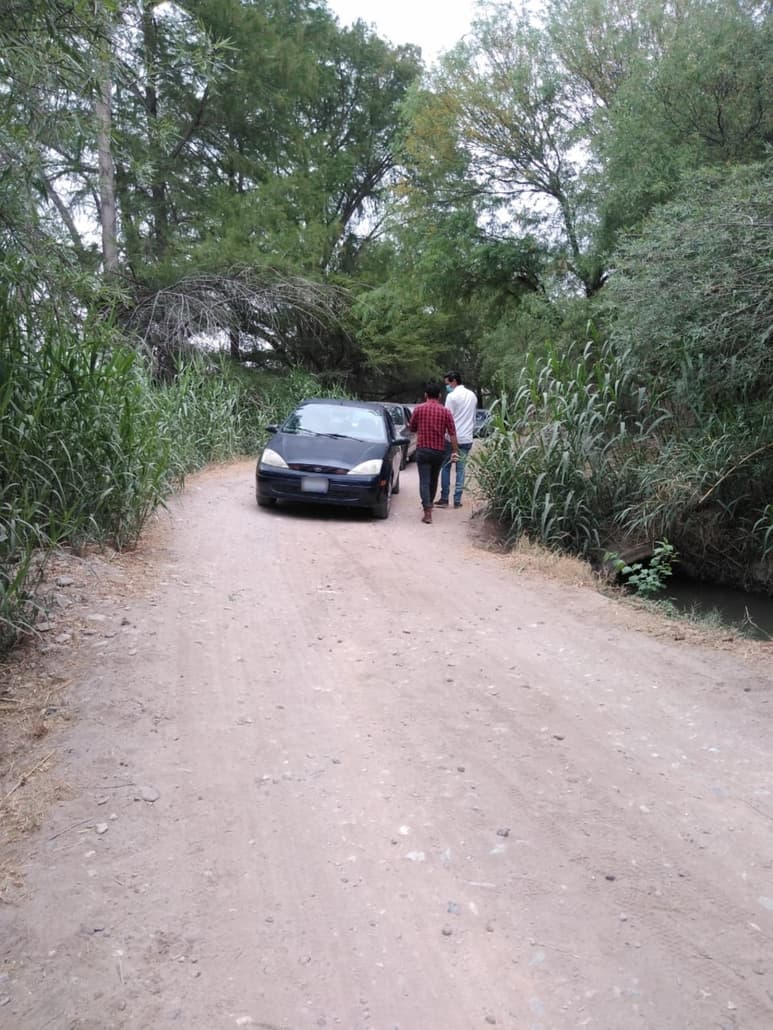 Se instalan retenes en los accesos al Cañón de Fernández para evitar el ingreso de visitantes.