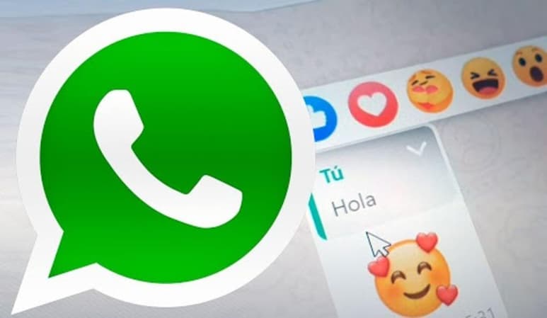 Los usuarios ahora podrán reaccionar a los mensajes en WhatsApp como en Facebook (ESPECIAL)