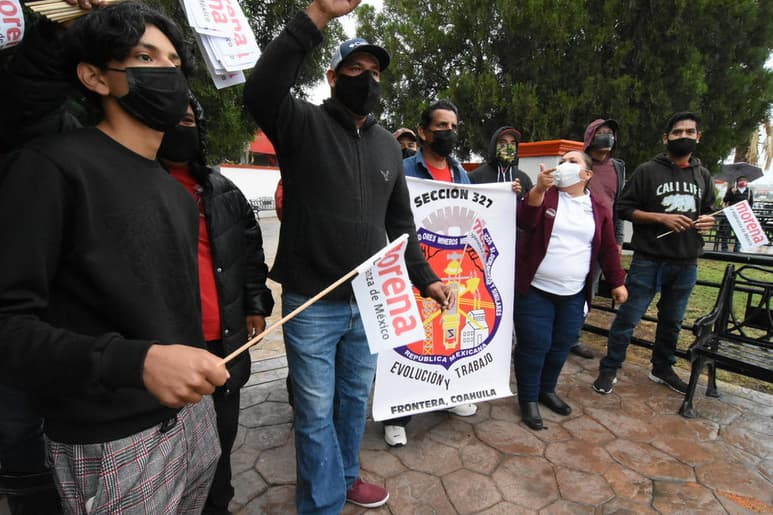 Imelda Jiménez Méndez, delegada especial del Comité ejecutivo nacional del sindicato que encabeza Napoleón Gómez Urrutia, sostuvo que conforme a derecho ya son los titulares del sindicato que opera en la fábrica de monoblokcs.