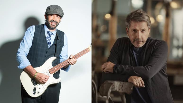 Los cantautores Juan Luis Guerra y Ricardo Montaner unieron sus voces en la canción Dios así lo quiso, que se estrenará el próximo 9 de abril, informaron ambos artistas este lunes. (ESPECIAL)