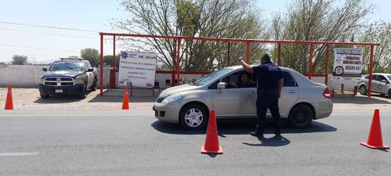 Incidentes menores se registraron durante la Semana Santa; instancias de seguridad reportaron saldo blanco. (EL SIGLO DE TORREÓN)
