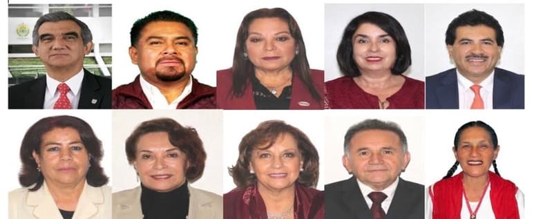 Dos médicos de Durango se opusieron en el Senado de la República a que el personal de salud fuera vacunado primero que los maestros, José Ramón Enríquez y Lilia Margarita Valdez. (ESPECIAL)