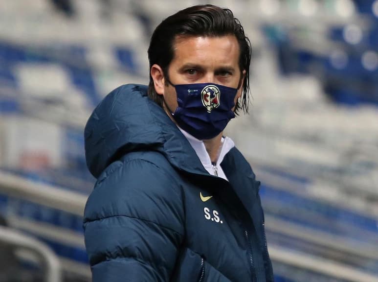 Las Águilas de Santiago Solari debutan hoy como visitantes frente al Olimpia de Honduras. (JAM MEDIA)