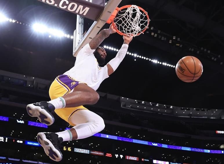 Lakers anotaron cifras de dos dígitos. (INSTAGRAM / @lakers)