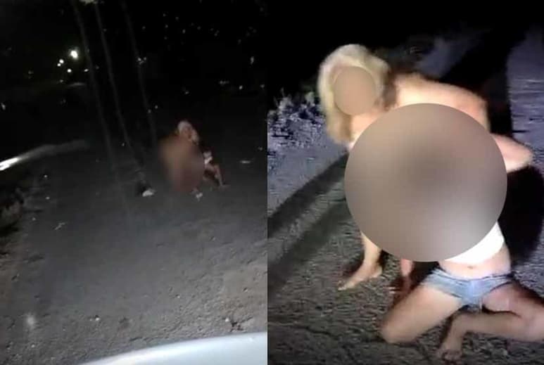 Entre lágrimas, la niña pedía ayuda a los hombres que circulaban en un autobús (ESPECIAL)
