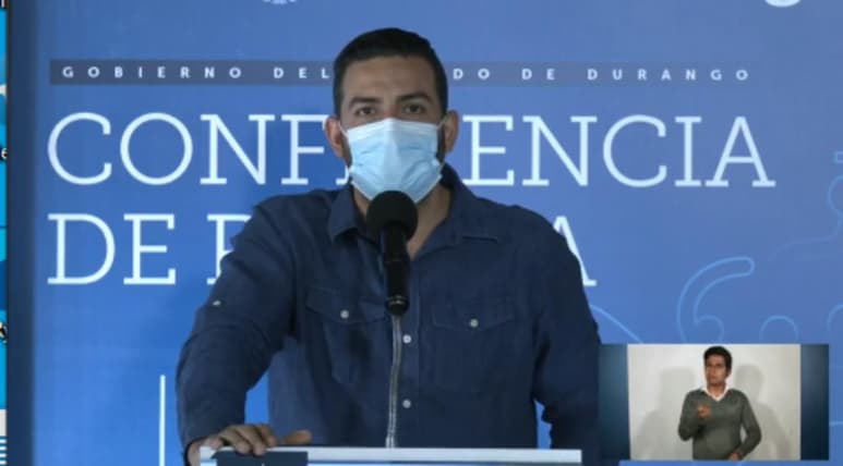 Este miércoles 07 de abril, la Secretaría de Salud del Estado de Durango registra 35 mil 523 personas en total que han resultado positivas al coronavirus y 2,279 defunciones. (ESPECIAL)