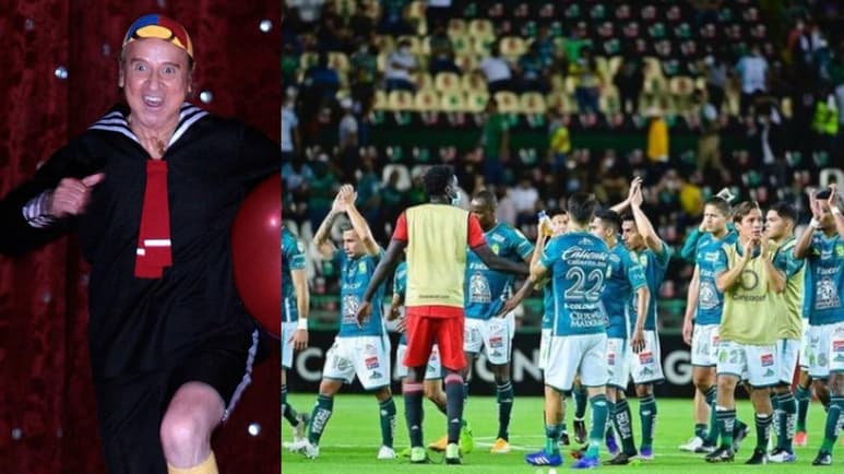 Uno de los futbolistas del Club León celebró sus 26 años de edad cumpliendo uno de sus sueños, conocer a quien interpreta a uno de sus personajes favoritos de El Chavo del 8, “Kiko”. (ESPECIAL)