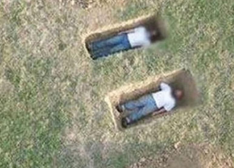 Se trata de una representación artística que reflexiona sobre la muerte. (INTERNET)