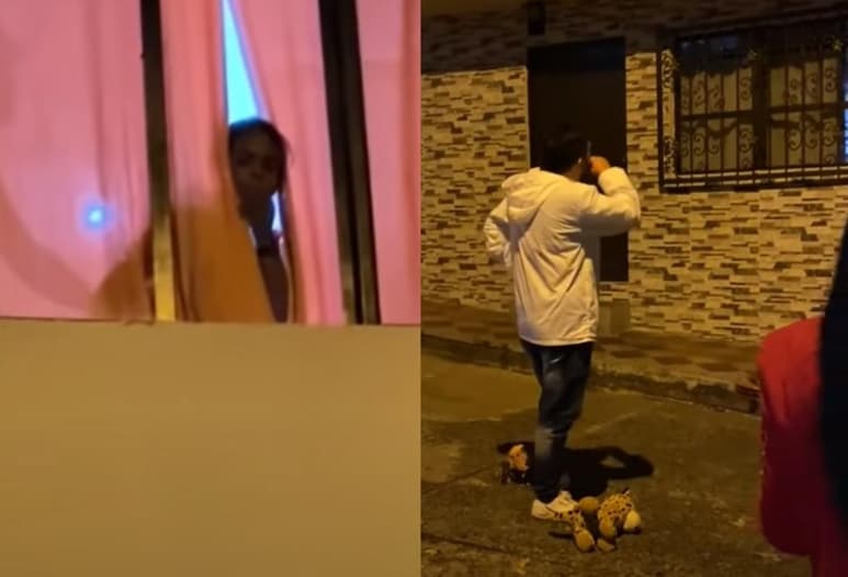 El video se viralizó debido a la supuesta escena de infidelidad que aparece en él (CAPTURA)