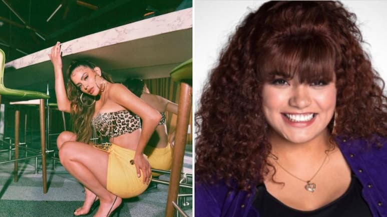 La actriz mexicana Samadhi Zendejas, quien interpretó a Jenni Rivera en la bioserie de la “diva de la banda”, la joven de 27 años reveló que tuvo que subir más de 30 kilos para hacer el papel protagónico de “Mariposa de Barrio”. (ESPECTÁCULOS)