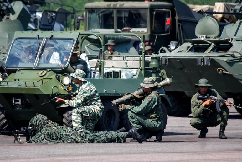 El gobierno de Venezuela anunció la captura de presuntos miembros de Cartel de Sinaloa tras las operaciones militares en el sur del país. (ARCHIVO)