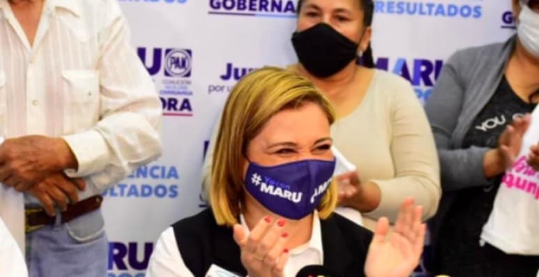 'Para nosotros es muy grato estar aquí, apoyando a la sencillez, apoyando a la persona que tenemos muchas esperanzas de que atienda los problemas y las necesidades de Ciudad Juárez', expresó en conferencia de prensa Samuel Molina, jefe distrital de Morena en Ciudad Juárez. (ESPECIAL)