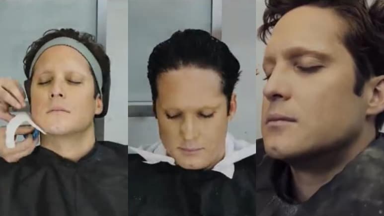 Para la segunda temporada de Luis Miguel, la serie, Diego Boneta tuvo que someterse a un arduo trabajo de más de dos horas de maquillaje para poder lograr su transformación de la etapa adulta de “El Sol”. (ESPECIAL)