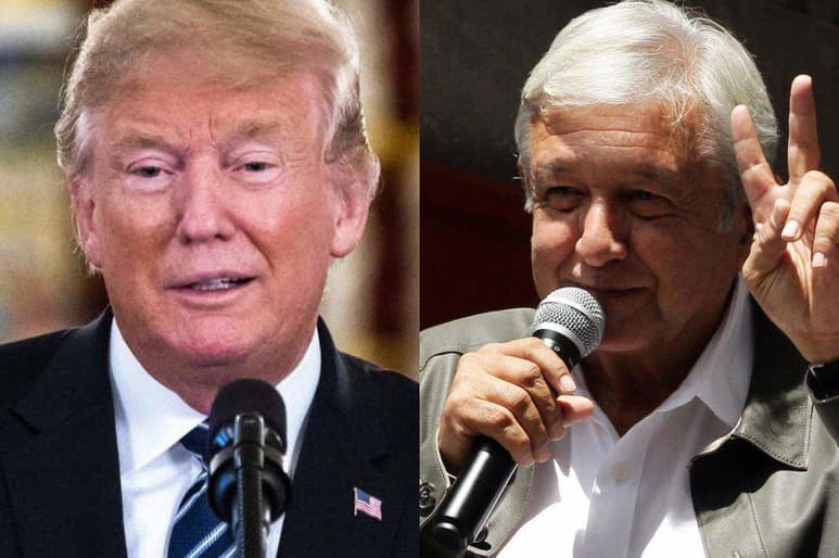 'Estoy haciendo un libro en el que voy a tratar cómo fue la relación con el presidente Trump', refirió el mandatario durante su conferencia de prensa matutina. (ARCHIVO)