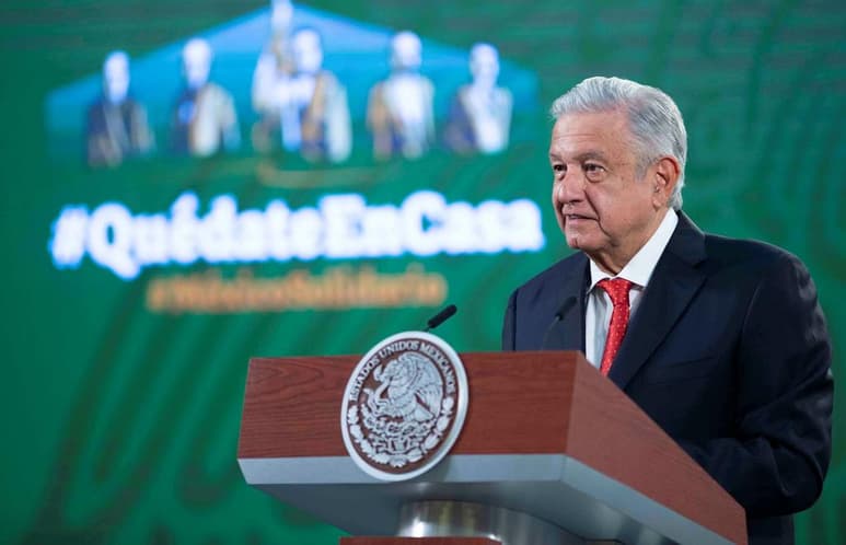 López Obrador indicó que se desplegará la Guardia Nacional para garantizar la seguridad y no se esté utilizando a los niños. (EFE)