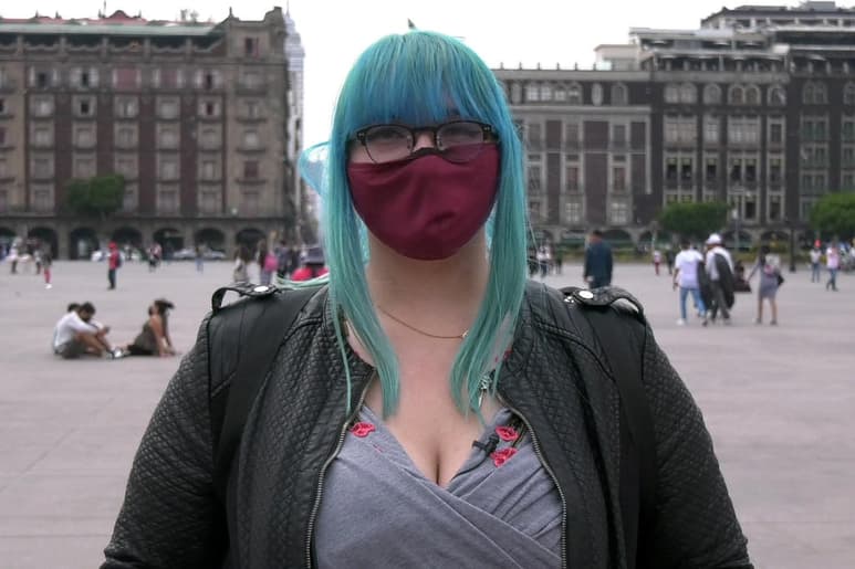 Presuntamente el partido de Morena contactó a la mujer que se hizo famosa durante el 8M, para que grabara comerciales políticos junto a dos candidatas (EL UNIVERSAL)