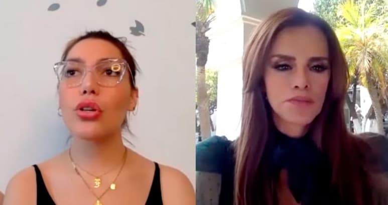 Frida Sofía concedió su primera entrevista, después de la acusación de abuso sexual en contra de su abuelo Enrique Guzmán, a Lucía Méndez en su debut como conductora. (ESPECIAL)