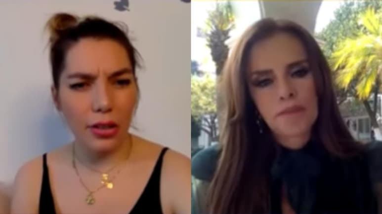 Ayer. En Lucía Méndez Presenta, Frida habló de sus problemas con su familia. (ESPECIAL)