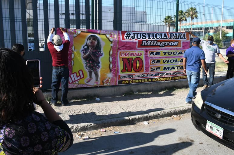 La tarde de este viernes, Eduardo Saldaña fue declarado culpable del delito de feminicidio en perjuicio de la pequeña Milagros de dos años de edad. (EL SIGLO DE TORREÓN)