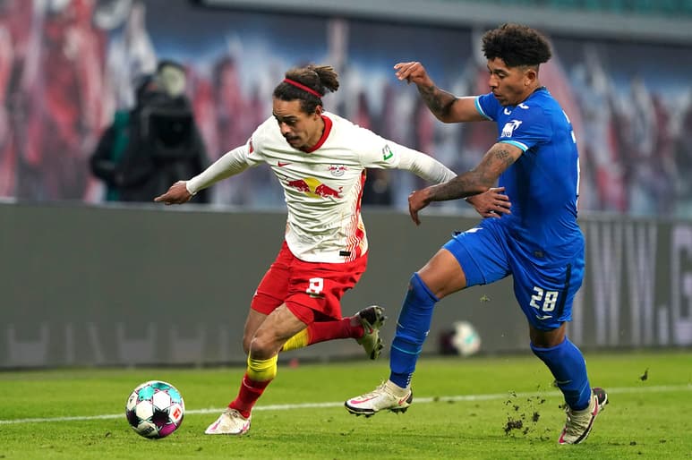 Leipzig empató 0-0 con Hoffenheim y perdió la posibilidad de acercarse a dos puntos del líder Bayern Múnich. (AP)