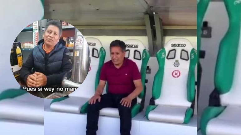 Marcial Flores, quien se convirtió en un personaje para los amantes de los memes en redes sociales, y es identificado como El señor de la tienda, ha sido visto este fin de semana en la ciudad de Torreón. (ESPECIAL)