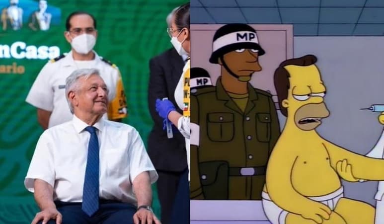 El mandatario volvió a convertirse en blanco de memes en redes sociales (CAPTURA)
