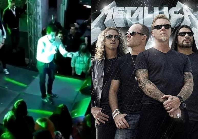 Según aseguró el candidato del Verde en su evento de campaña realizado el domingo, llevará a Reynosa a la banda de rock completamente gratis si consigue ganar las elecciones (ESPECIAL)