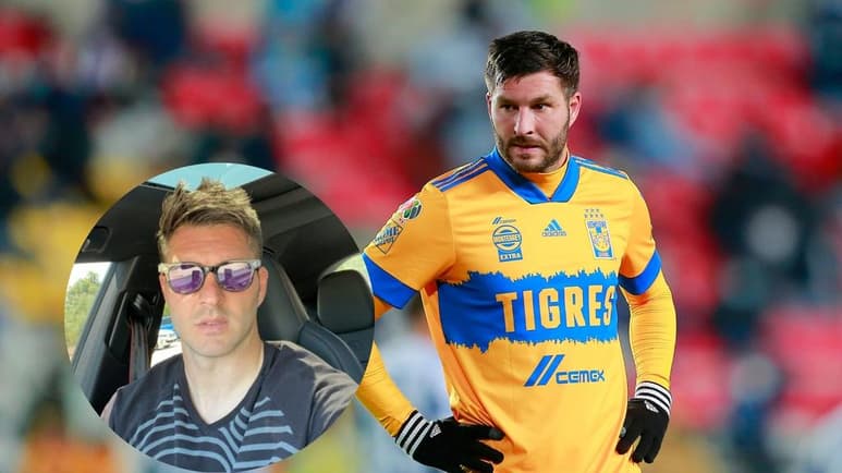 El delantero de Tigres, André Pierre Gignac, no vive uno de los mejores momentos en la cancha, ya que durante el Guardianes 2021 solo ha conseguido dos goles, los felinos se encuentran actualmente en los últimos cuatro lugares de la tabla general del torneo. (ESPECIAL/ JAM MEDIA)