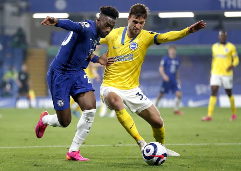 Chelsea empató 0-0 con el Brighton y superó al cuarto lugar West Ham por diferencia de goles para meterse a puestos de Champions. (EFE)