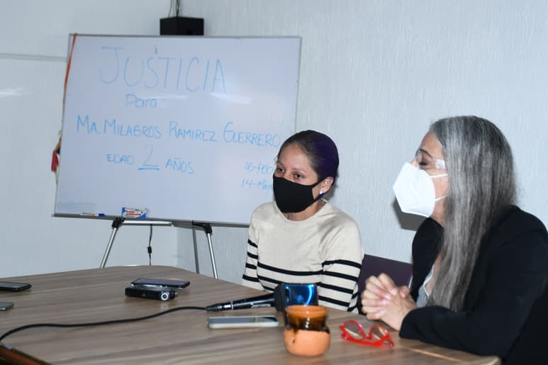 La madre de María Milagros considera que la resolución del Tribunal Superior de Justicia a Eduardo Saldaña no fue justa. (FERNANDO COMPEÁN)