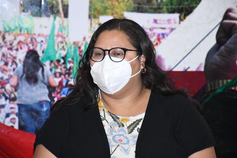 La secretaria general de Morena, Citlalli Hernández, adelantó que si el diputado federal, Saúl Huerta, no se separa del cargo, analiza promover su desafuero para que enfrente las acusaciones en su contra por presunto abuso sexual en agravio de un menor de edad. (ARCHIVO)