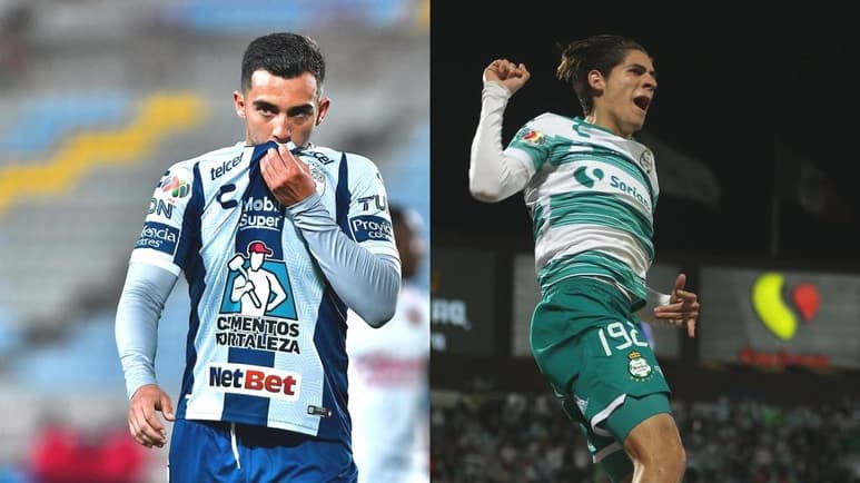 Club Santos Laguna se enfrenta esta noche de visita a los Tuzos del Pachuca para cerrar la penúltima jornada del torneo Guard1anes 2021. (ESPECIAL)