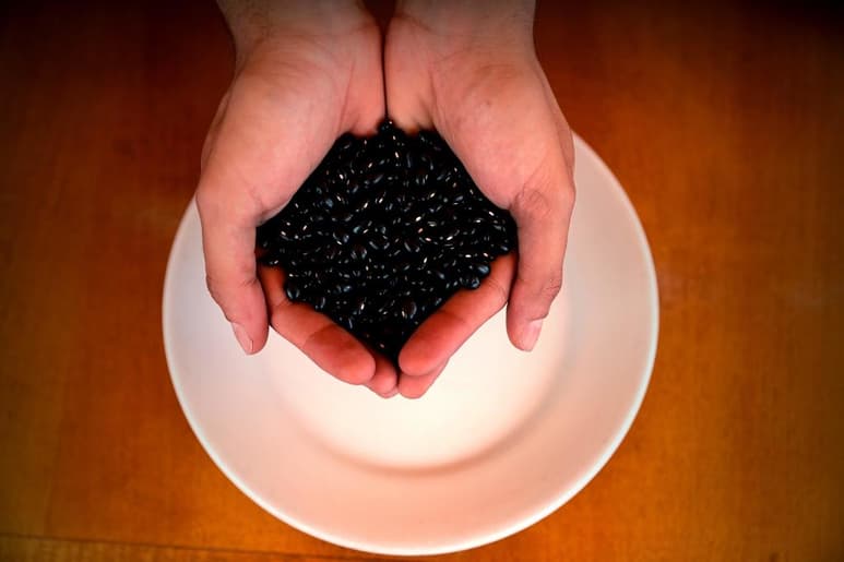 Actualmente el precio al productor de abril del 2021 del frijol negro es de 15.4 pesos por kilo, ligeramente mayor a los casi 15 pesos por kilo del año pasado. (ARCHIVO)