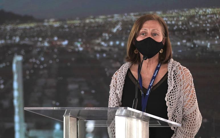 La secretaria de Economía, Tatiana Clouthier invitó al sector de capital privado en México a invertir en al menos dos proyectos al sur del país, desarrollados en conjunto con las grandes obras de infraestructura que mantiene la actual administración. (ARCHIVO)
