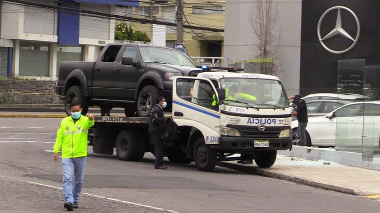 Pistoleros asesinaron el miércoles en la capital de Ecuador a Harrison Salcedo, abogado del ex vicepresidente Jorge Glas, quien cumple sentencia por actos de corrupción cometidos durante el gobierno del exmandatario Rafael Correa (2007-2017). (EFE)