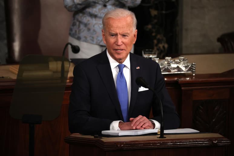 El presidente de Estados Unidos, Joe Biden, afirmó este miércoles que su país crecerá este año al mayor ritmo en cerca de cuatro décadas. (EFE)